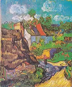 F805: Houses at Auvers, Museum of Fine Arts, Boston
