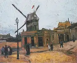 Le Moulin de la Galette 1886 Kröller-Müller Museum, Otterlo, Netherlands (F227)