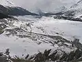 The reservoir during the winter