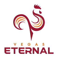 The logo for Vegas Eternal displays a stylized Gallic rooster.