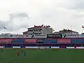 Veria stadium during the international match of Greece women's national team against Albania as part of World Cup's 2015 European qualification round.
