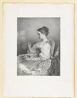 Soap bubbles after Charles Joshua Chaplin