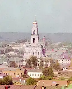 The church in 1910 (a Prokudin-Gorsky photo)
