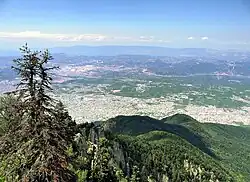 View of Bursa from the hills