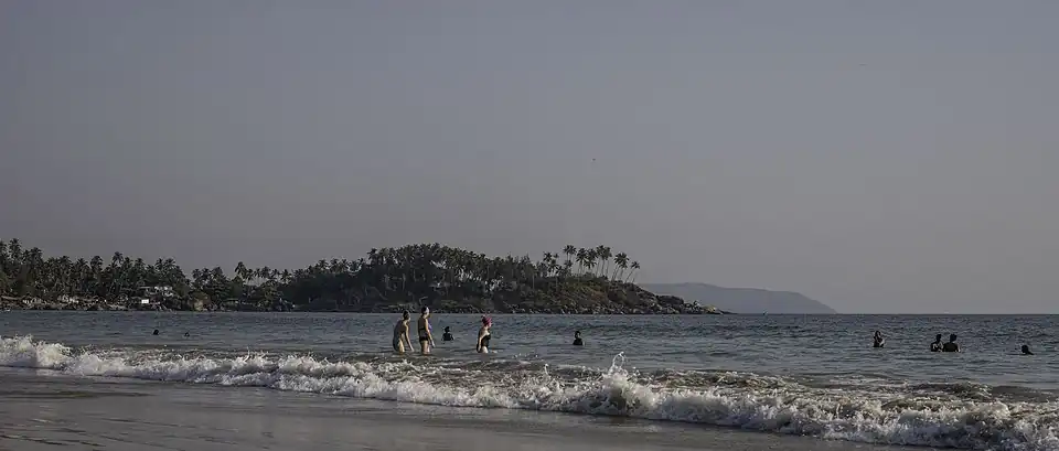 View of the beach