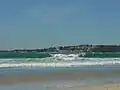 San Vicente de la Mer, in the background