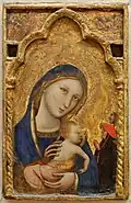 Madonna, child, and bishops by Vitale da Bologna