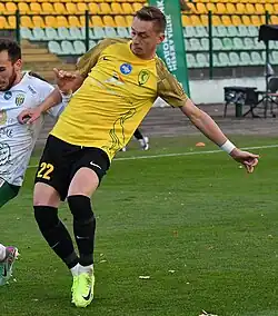 Vladyslav Shapoval started with Yunist Chernihiv in 2008