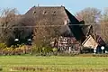 House with thatched roof