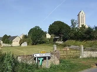 Farm of the Marguerie and St. Romanus church