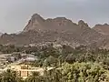 Djanet: Azelouaz ksar in the background