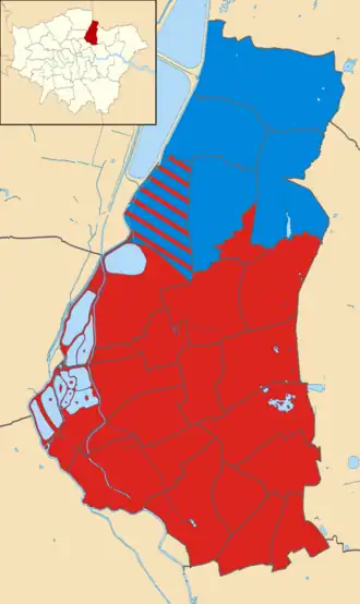 2018 results map