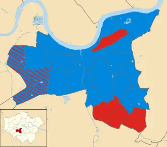 2010 results map