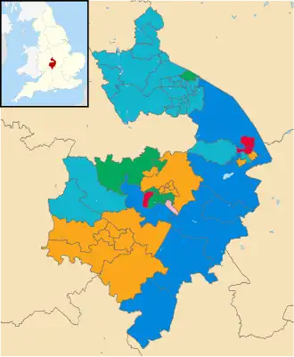 2025 results map