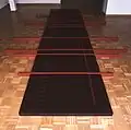 Discontinuous Sculpture (1985) acrylic on wood