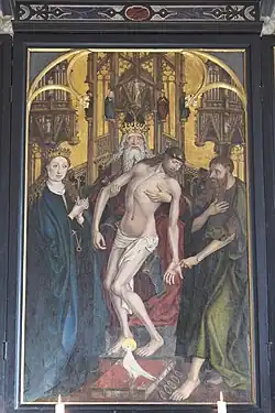 Weilheim, Mercy Seat with Mary and John the Baptist