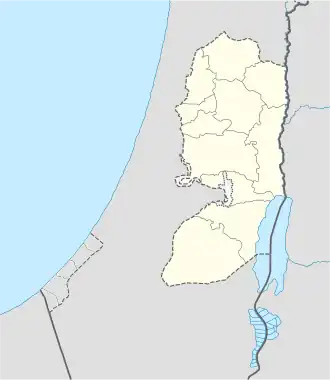 Hemdat is located in the West Bank