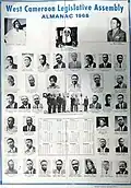 West Cameroon Assembly in 1968.