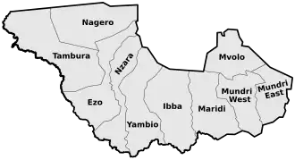 Counties in Western Equatoria