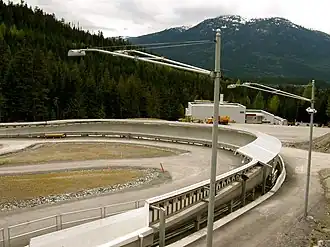 Venue located on a mountainside.