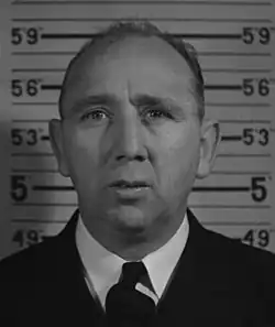 William C. Hart as a Lieutenant (junior grade)