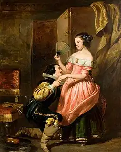 Gil Blas Introducing Himself to Laura by William Simson