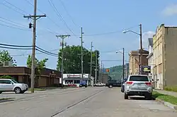 Business district
