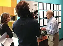 Winston L. Shelton during 2016 interview by French television reporters from Groupe Canal+, C8 Network investigative news magazine "Focus".