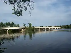 Bridge over the Wisconsin River at Wisconsin Rapids