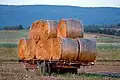 Hay wagon at Woodville