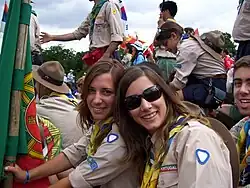 Image 6Portuguese Girl Scouts at the 21st World Scout Jamboree, Jul 28, 2007, England