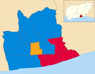 2018 results map