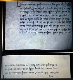 original in Exeter Book