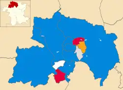 2018 results map