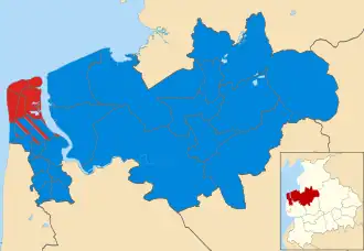 2011 results map