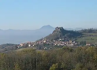 A general view of Yronde-et-Buron