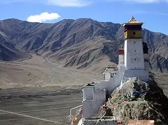 Yumbu Lhakhang, the first palace of Tibet