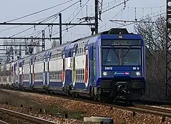Z 20500 in Transilien livery in Cesson