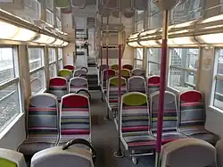 Interior of Z8874 (carmillon livrery)