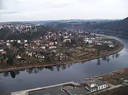 Vltava in Husinec