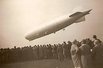 The LZ 127 Graf Zeppelin of DELAG, the world's first airline[54]