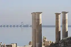 Zeugma excavations and dam