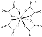 Zr(ox)44-