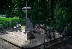 Monument to American pilots