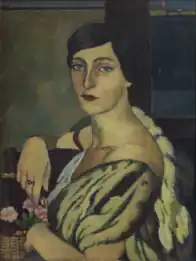 Lady with fur