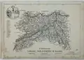 Lithograph of the Aargau, Solothurn, & Basel canton