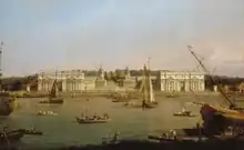 Greenwich Hospital, 1750