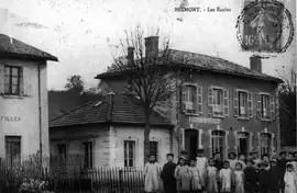 The schools in 1910