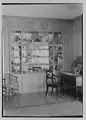 Living room, seashell display