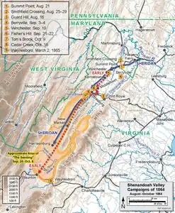 Shenandoah Valley operations, August–October 1864